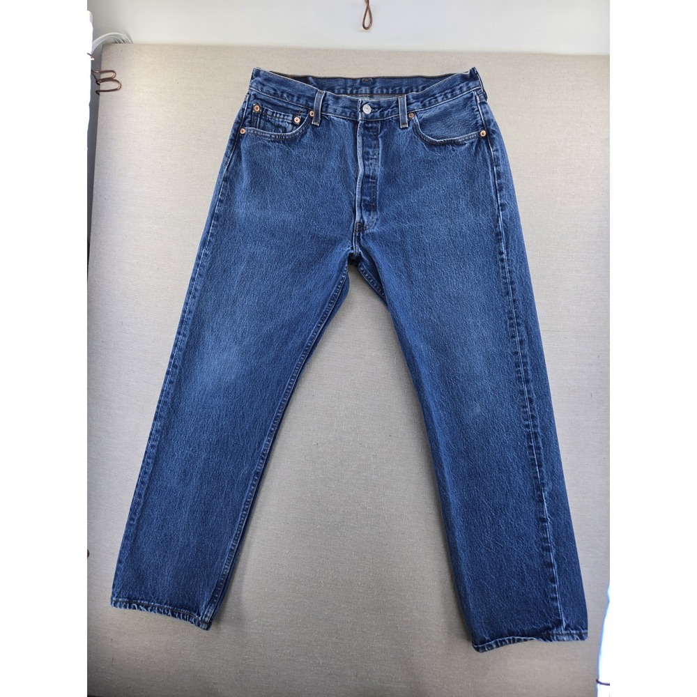 Vintage 90s Levis 501 Made in USA Jeans 36x30 (Fits 33x29.5") Medium Wash